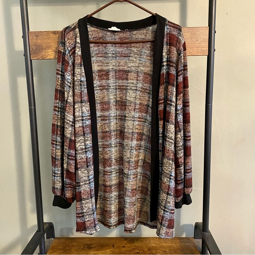 Ember lightweight open cardigan M